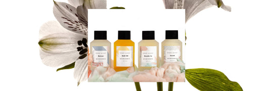 Learn more about our AROMATHERAPY BATH OILS from our founder Vivien