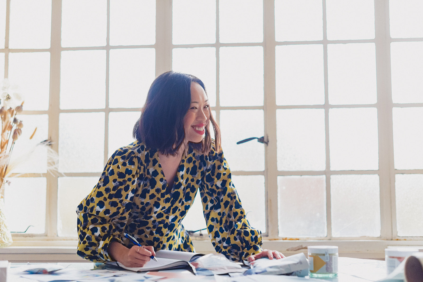 Verdant Alchemy founder Vivien Leung in her studio