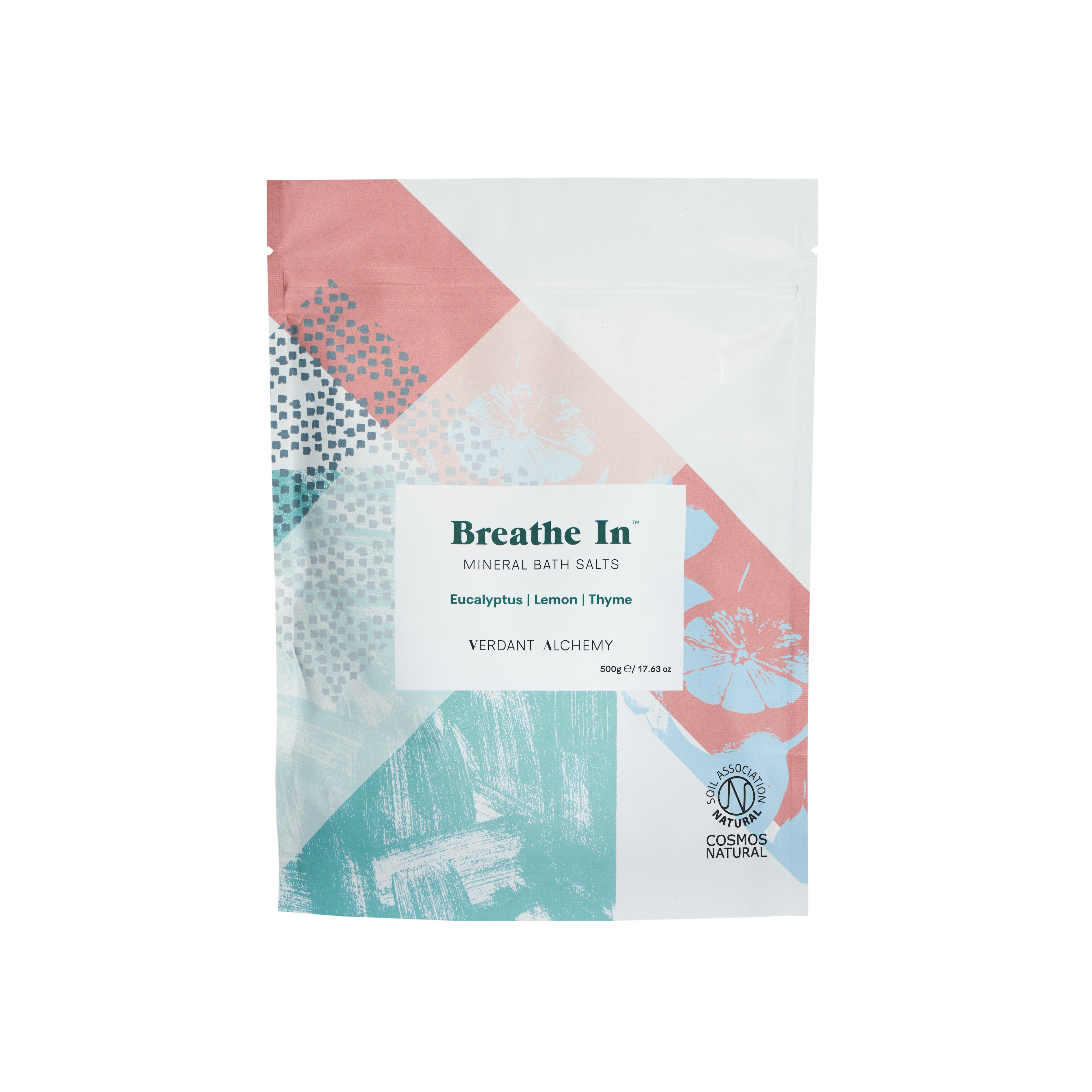 Verdant Alchemy Breathe In Mineral Bath Salts to help you breathe when feeling under the weather