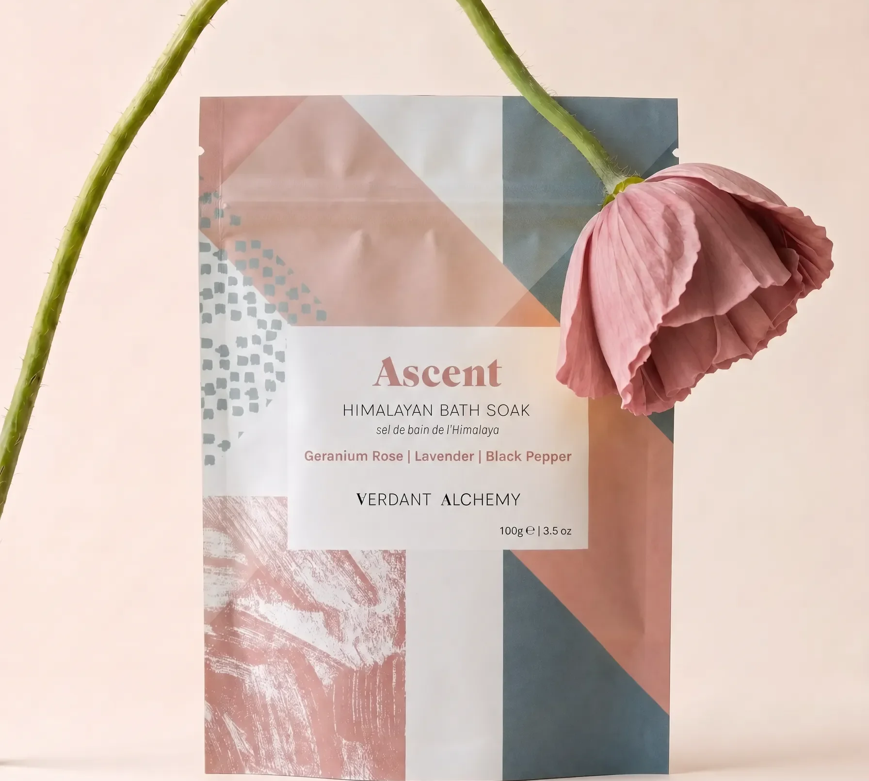 Ascent Pink Himalayan Bath Salts