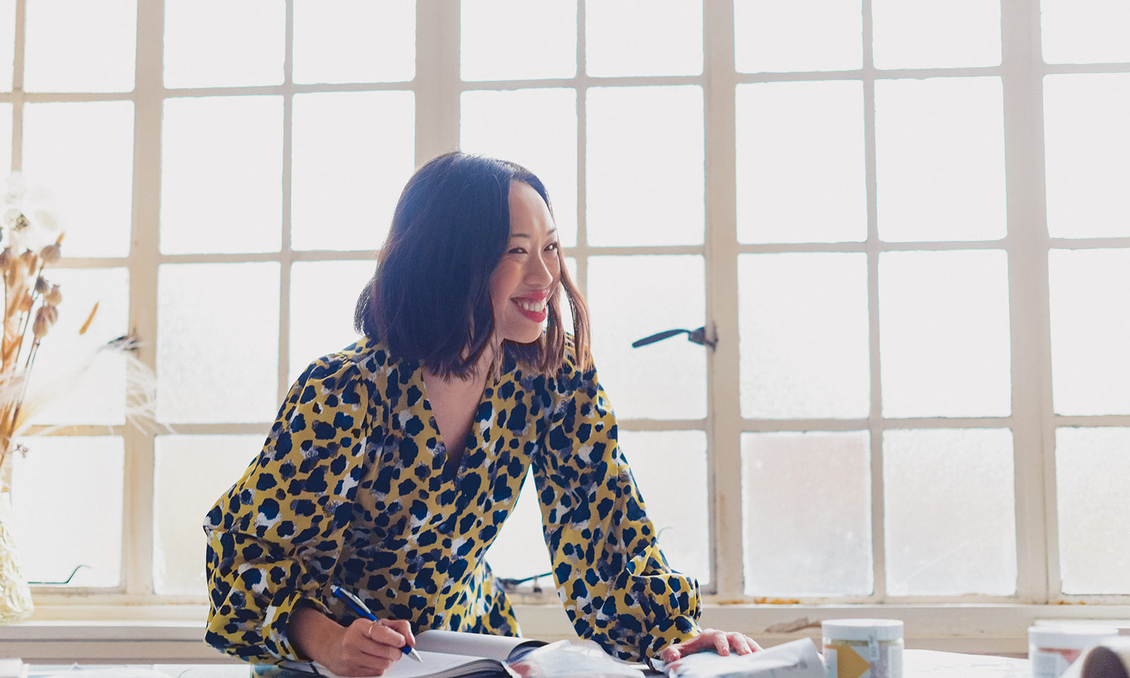 Verdant Alchemy founder Vivien Leung in her studio