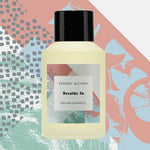 Verdant Alchemy Breathe In luxury natural bath oil made with eucalyptus and lemon essential oils to help relax mind and body and clear airways.