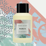 Verdant Alchemy Breathe In luxury natural bath oil made with eucalyptus and lemon essential oils to help relax mind and body and clear airways.