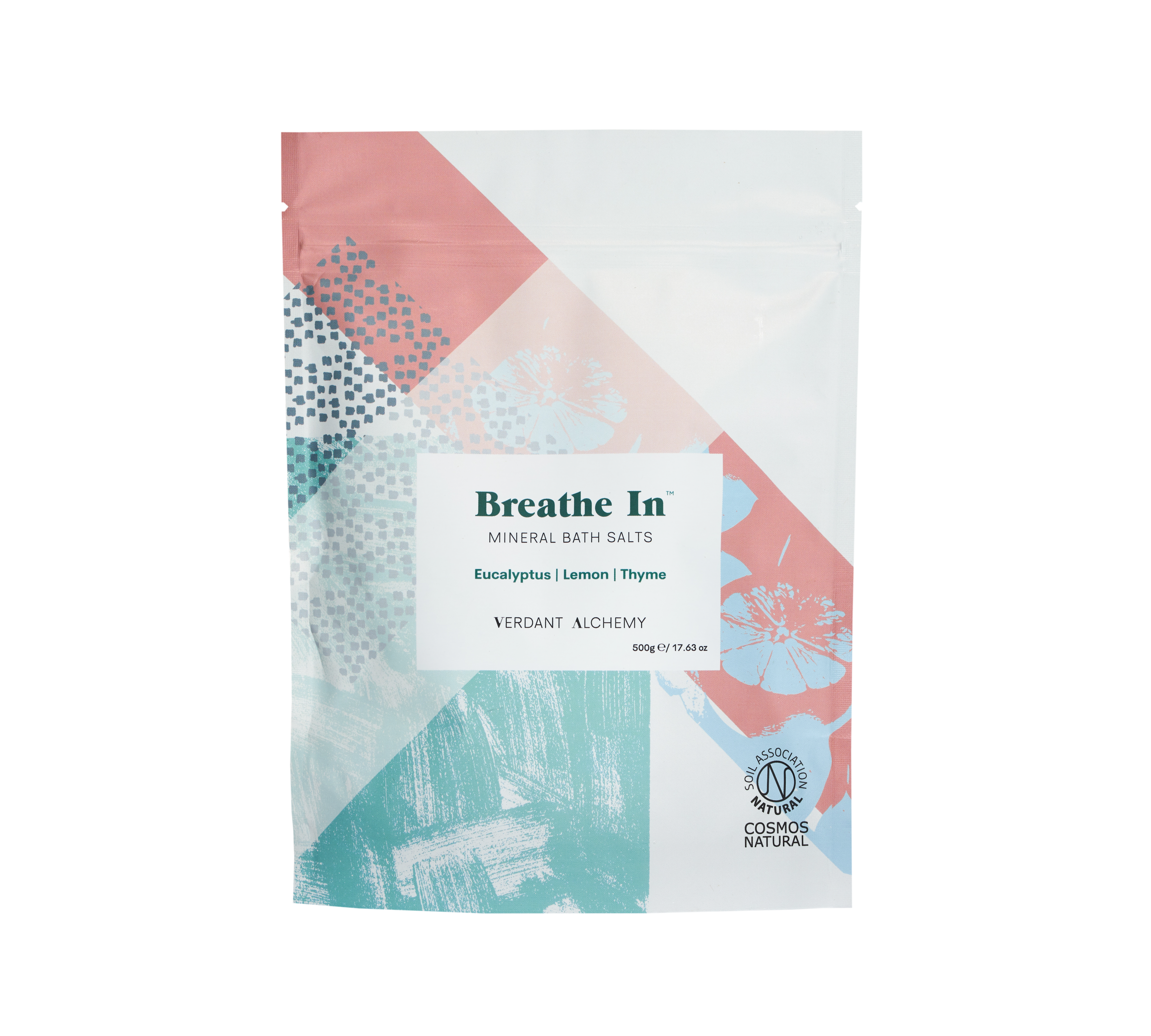 Verdant Alchemy Breathe In Mineral Bath Salts to help you breathe when feeling under the weather